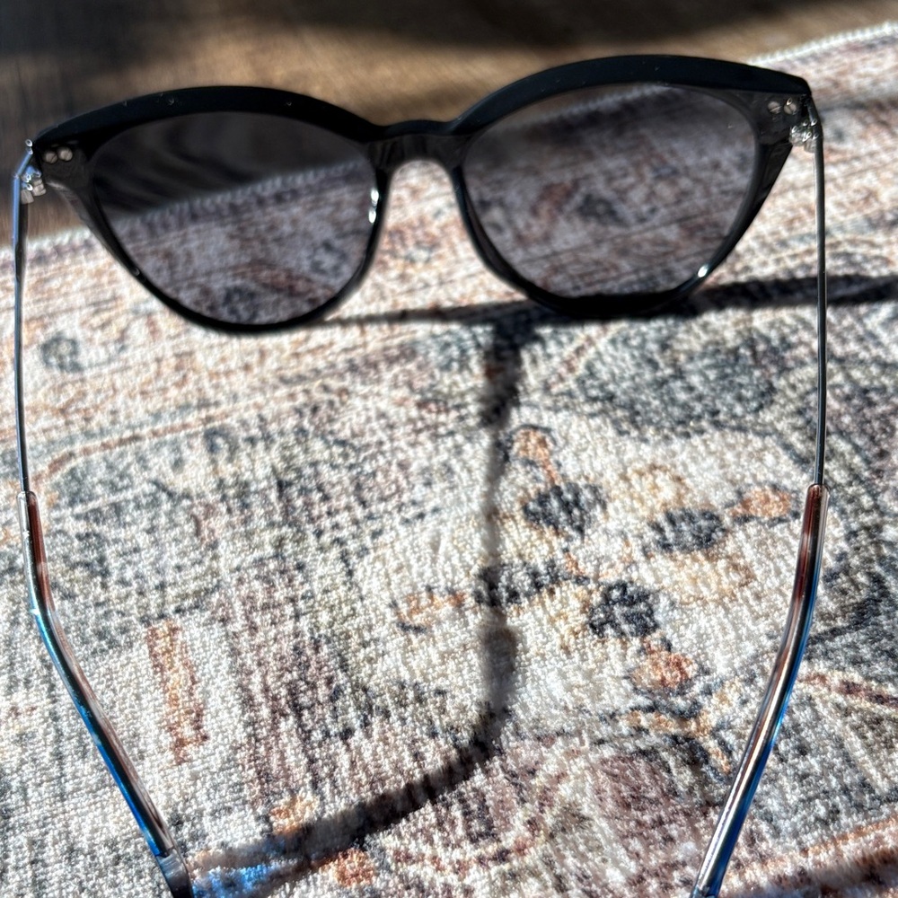 Cole Haan Black Women's Sunglasses - Sleek Oval Frame - Picture 3 of 5